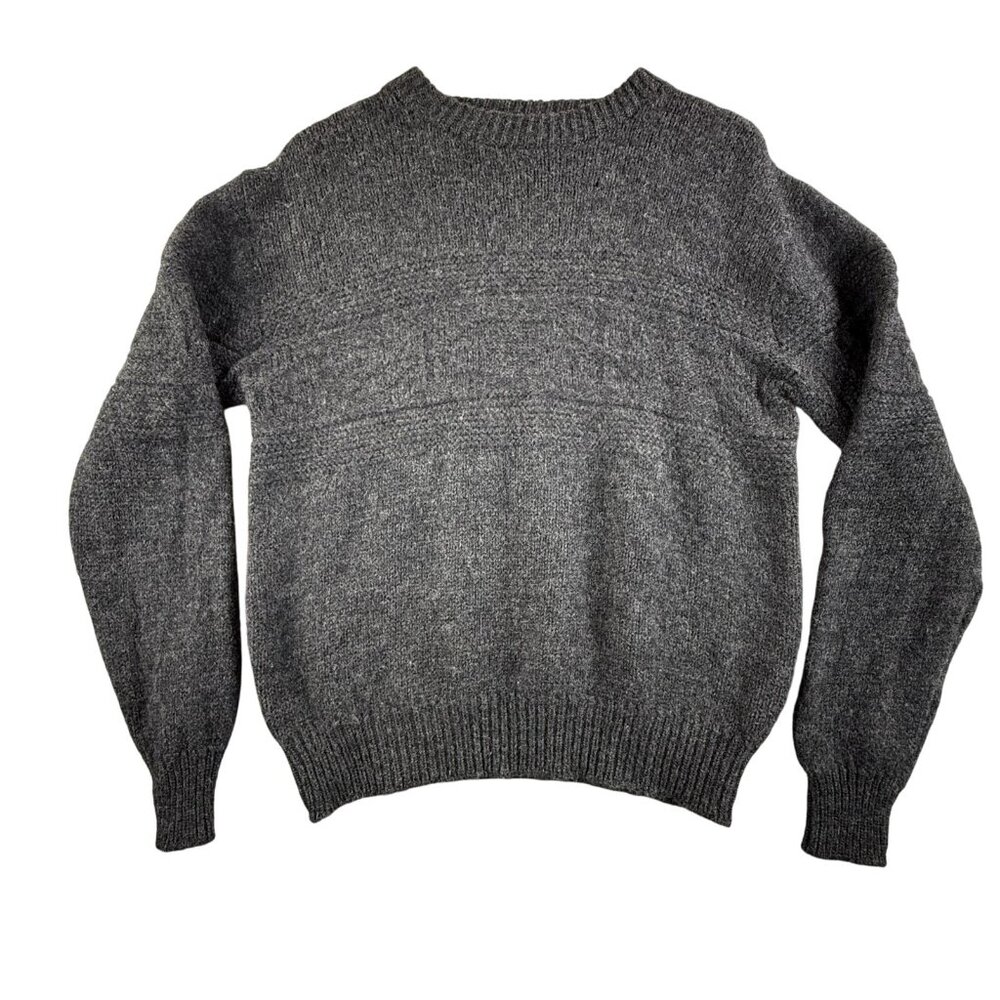 ALPS Rugged Outdoors Sweater Women XL Gray Knit Crewneck Pullover Warm Heathered